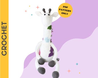 HÄKELANLEITUNG: Jeremy die Giraffe | Häkelanleitung, Stofftier, Amigurumi Anleitung, Häkeltier Spielzeug, Handarbeit, Amigurumi, Plüschtier, Kinderzimmer