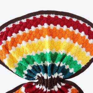 CROCHET PATTERN: Crispin Baby Blanket crochet baby blanket, pattern, digital download, handmade, fall blanket pattern, baby gift, rainbow image 7