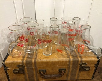 Pepsi, Coca Cola and 7-Up Glassware