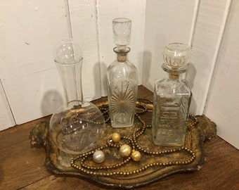 Vintage Glass Decanters