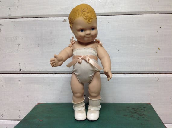 Vintage Daisy Doll Strawberry Blonde Hair Blue Eyes Etsy