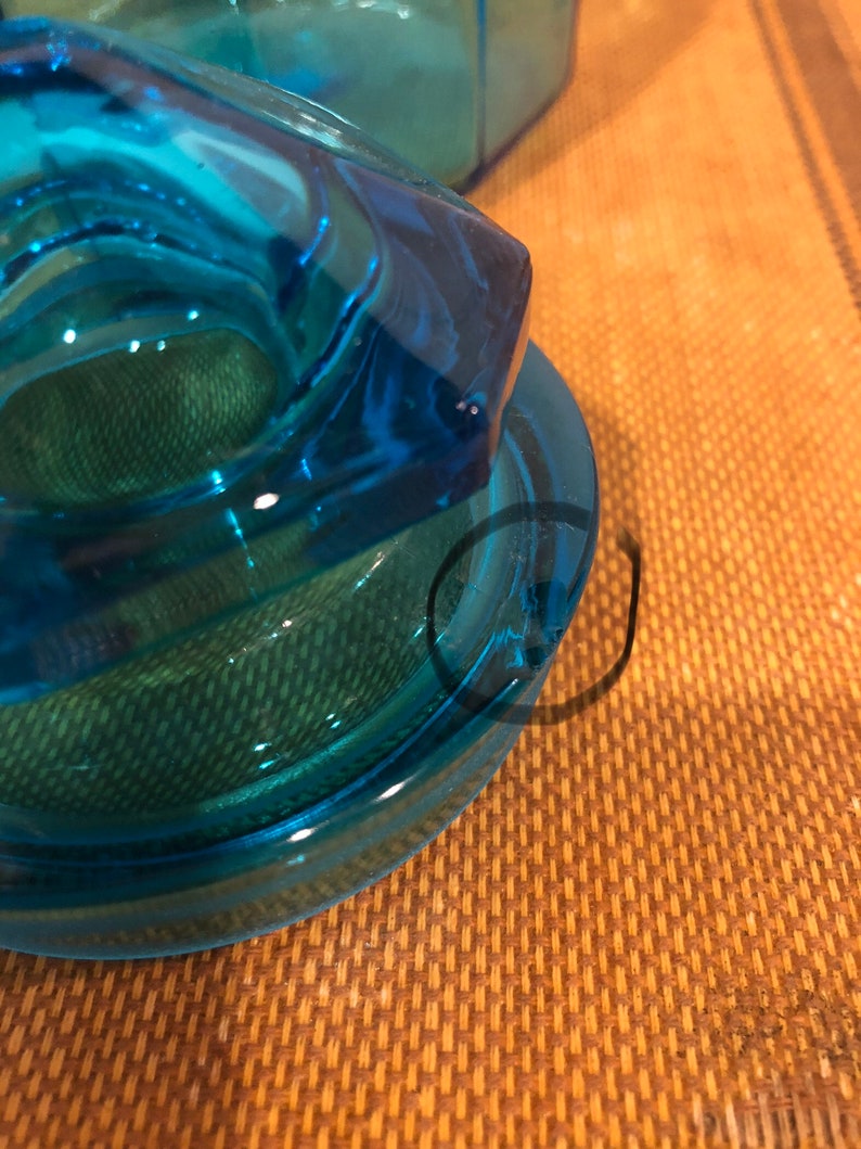 Mid Century L E Smith Jars Canisters Etsy