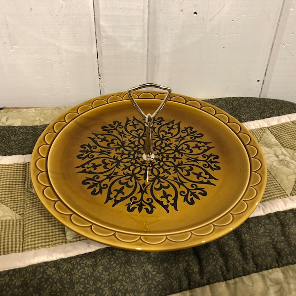 Mid Century Plates Etsy