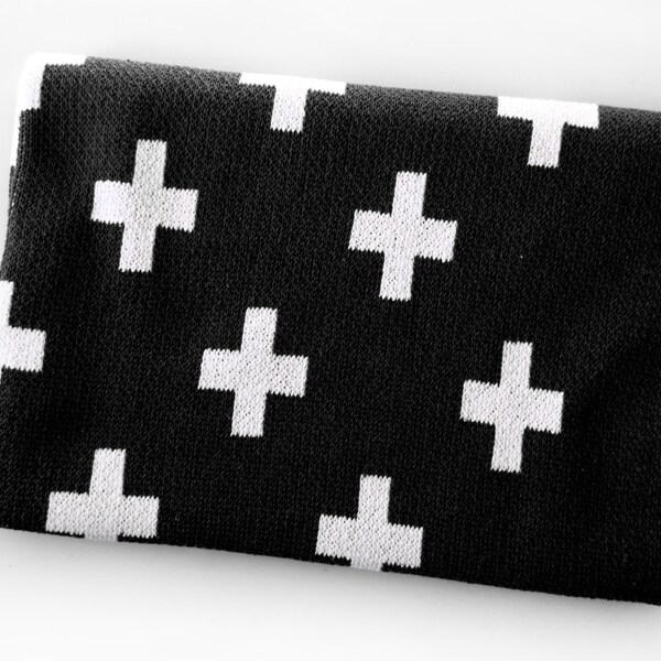 DISCONTINUED | Swiss Cross Baby Sweater Blankets