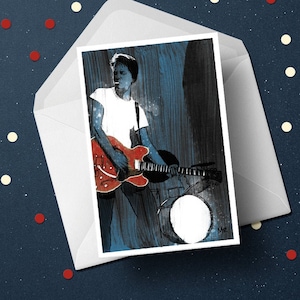 Back To The Future Birthday Card, Marty McFly film saluant geek film des années 80, idée cadeau homme pour lui, femme mari petit ami petite amie papa