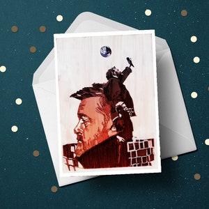 Guy Garvey Elbow cartão de aniversário presente de fã de música pop para ele, pai exclusivo, mãe, namorado, namorada, marido, homem, ideia de presente geek