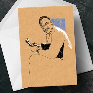 Gene Hackman The Conversation, carte de voeux d'anniversaire, cadeau de film pour les fans de cinéma pour lui, idée cadeau unique pour papa, mari, homme, geek