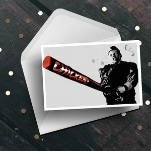 Volver a la futura tarjeta de cumpleaños, Griff Marty McFly culto película saludo, geek película de los años 80, hombres regalo idea para él marido novio papá