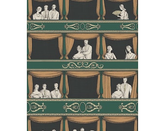 Cole & Son TEATRO - Racing car green