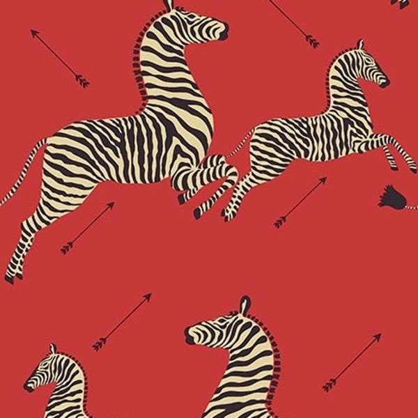 Zebra Safari Scalamandré Peel & Stick -Multi colorway
