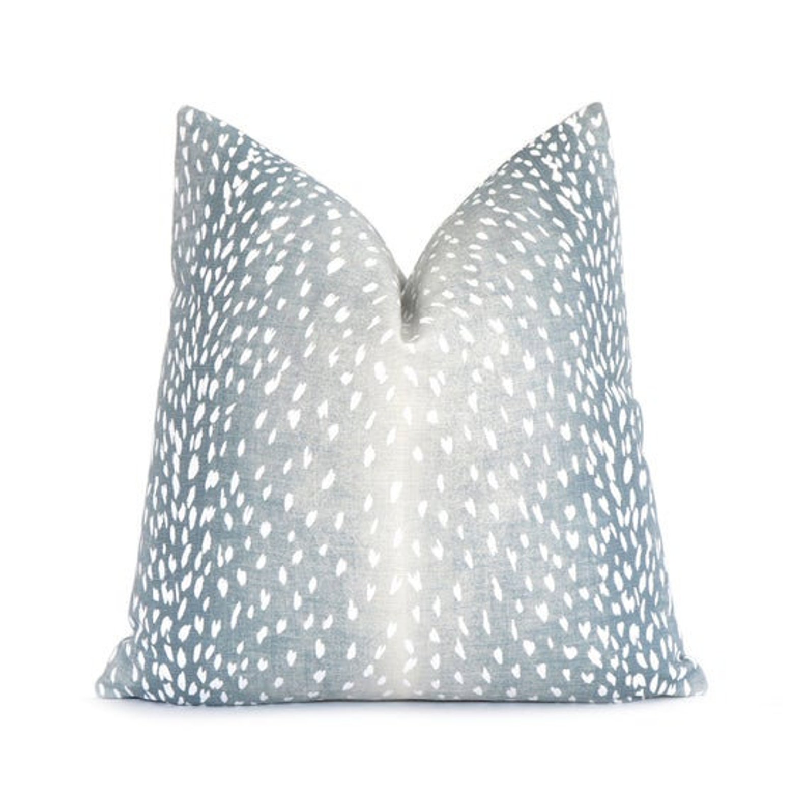 Aqua Antelope Animal Print Fabric Etsy