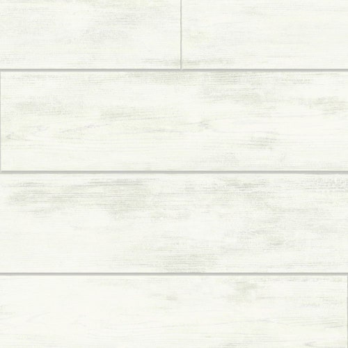 Cool White Shiplap Magnolia Prepasted Wallpaper Etsy