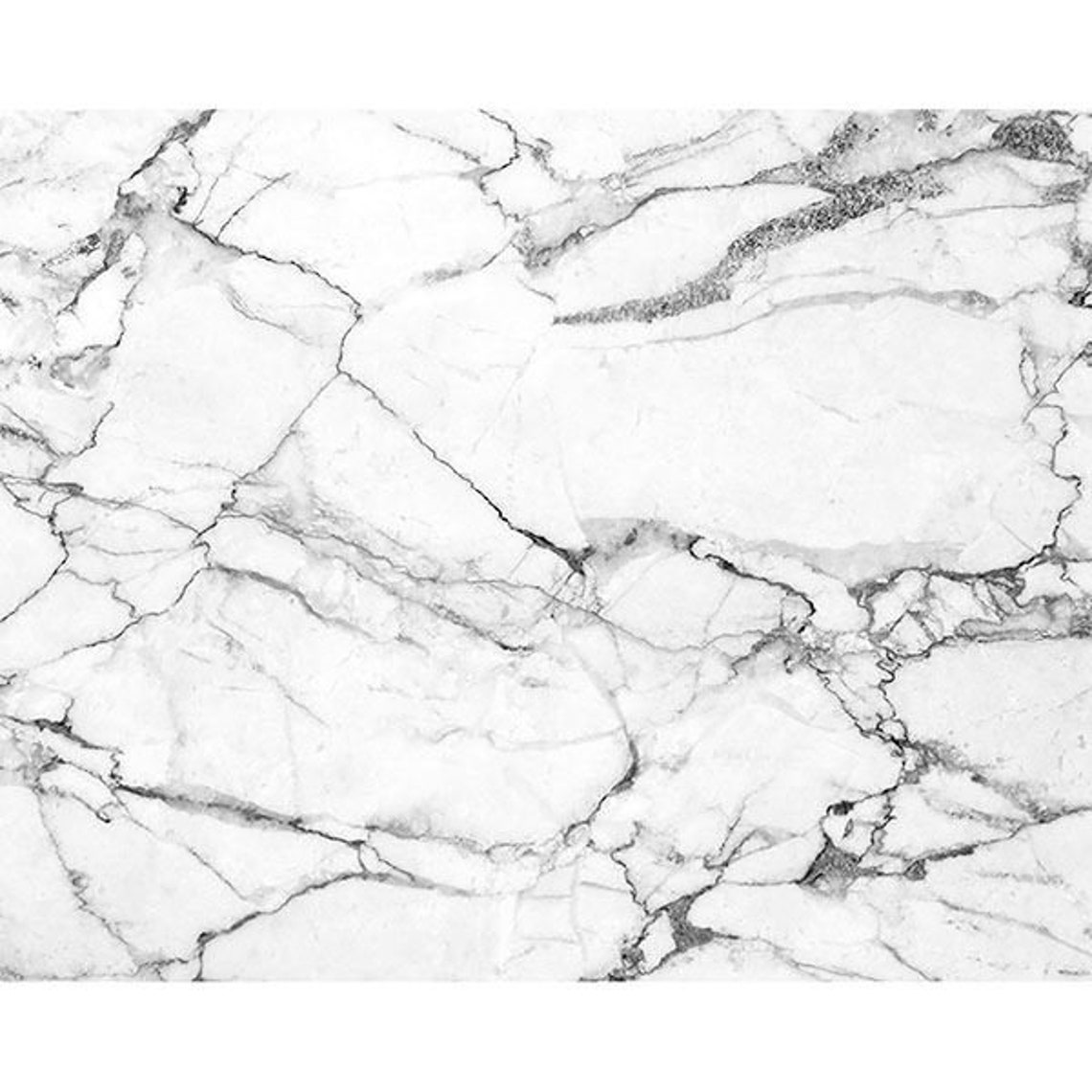 Marble Wall Mural Gray Wallpaper Etsy