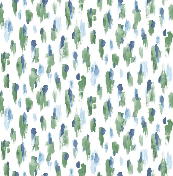 Catwalk Blue Green Wallpaper |