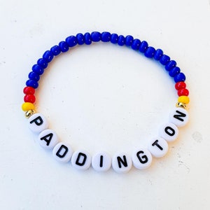 Paddington Bracelet | Paddington in Peru | Paddington Gift | Paddington Birthday Party | Paddington Favors | Paddington Bear