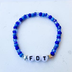 FDT Bracelet | Anti Trump Blue Friendship Bracelet | Solidarity Bracelet | Not My President | Equality | Blue Friendship Bracelet | Resist