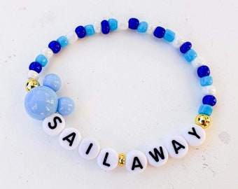 Disney Cruise Bracelet | Sail Away Bracelet | Disney Cruise Accessories| Disney Cruise Outfit |  Disney Cruise Jewelry | DCL Bracelets