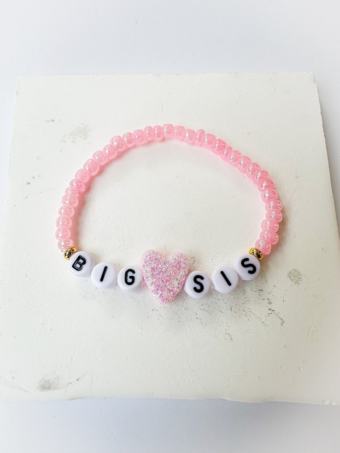 Big Sis Pink Child Bracelet