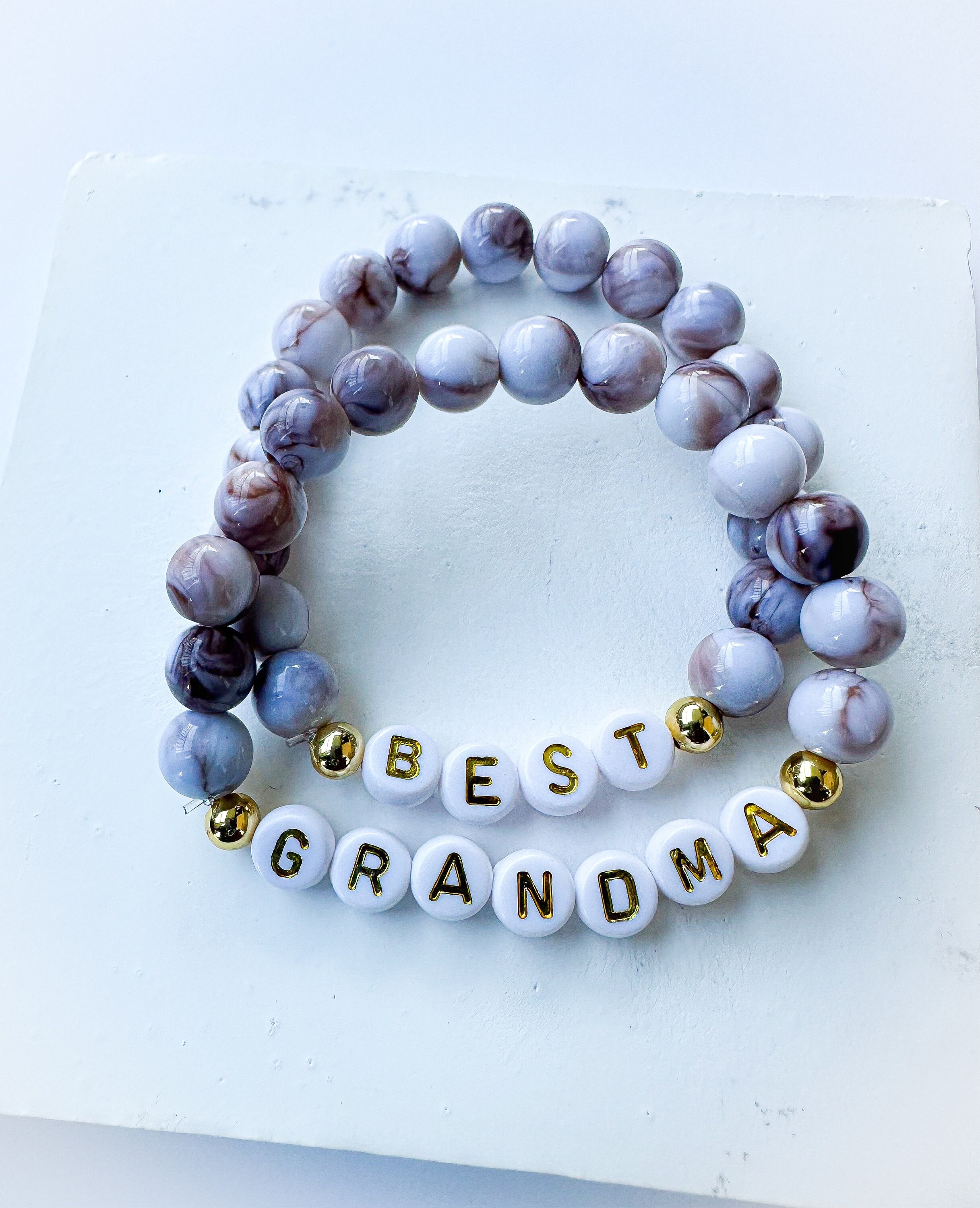 Grandma Bracelet Set Grandma Bracelet Mother's Day Bracelet