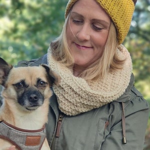 Beginner Cosy Cowl Crochet Pattern