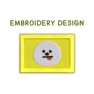 Chimmy BTS Patch: Kpop Fan Art (download digital) Máquina de bordar