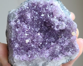 Amethyst Cluster. Sparkly Geode. Rough Amethyst. Brazilian Amethyst. Home Decor.