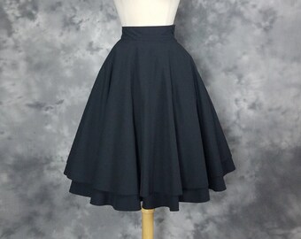 tea length circle skirt