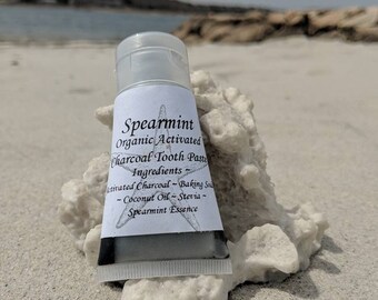Spearmint Activated Charcoal Toothpaste