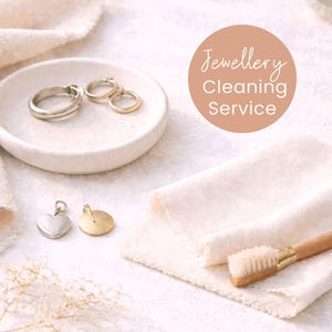 Professional Jewellery Cleaning Service: Sterling Silver and Brass, Gentle Hand Polish