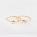 Gold Initial Ring | Letter Ring | Personalised Ring | Script Initial ...