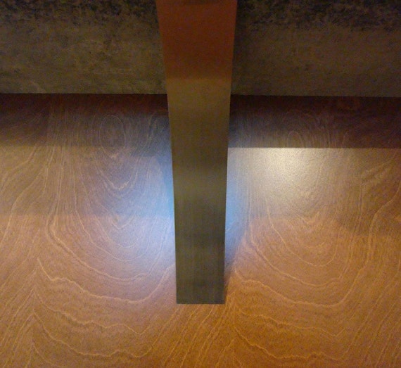 11 Inch Brushed Stainless Steel Countertop Corbel Support Etsy