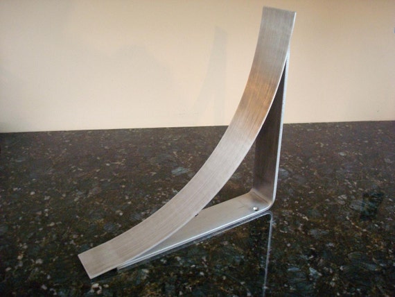 11 Inch Brushed Stainless Steel Countertop Corbel Support Etsy