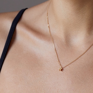 Golden StarNecklace Fine star necklace Silver Plated Necklace Star Necklace Starlet Jewelry Collier