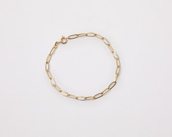 Bracelet Curb Chain 925 Sterling silver Gold Silver or Rosegold Plated Chunky Curb Bracelet