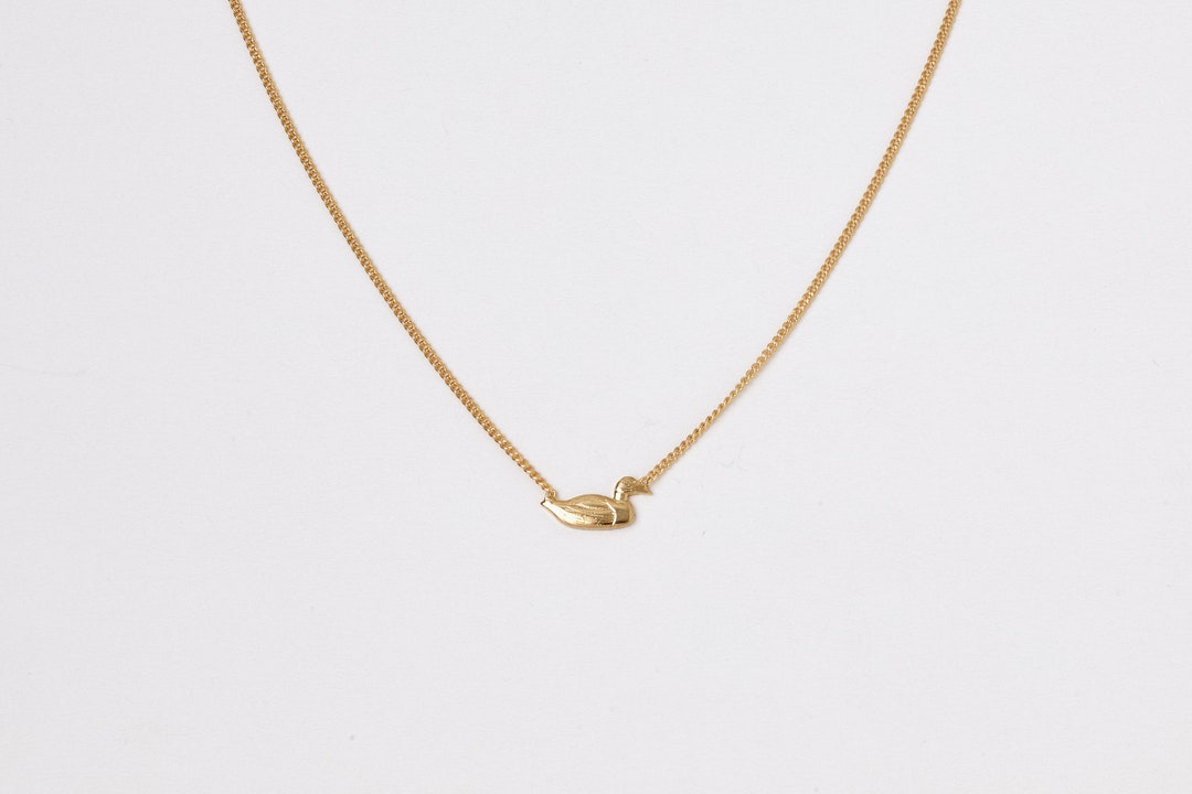 RZ-265 | Golden Duck Necklace