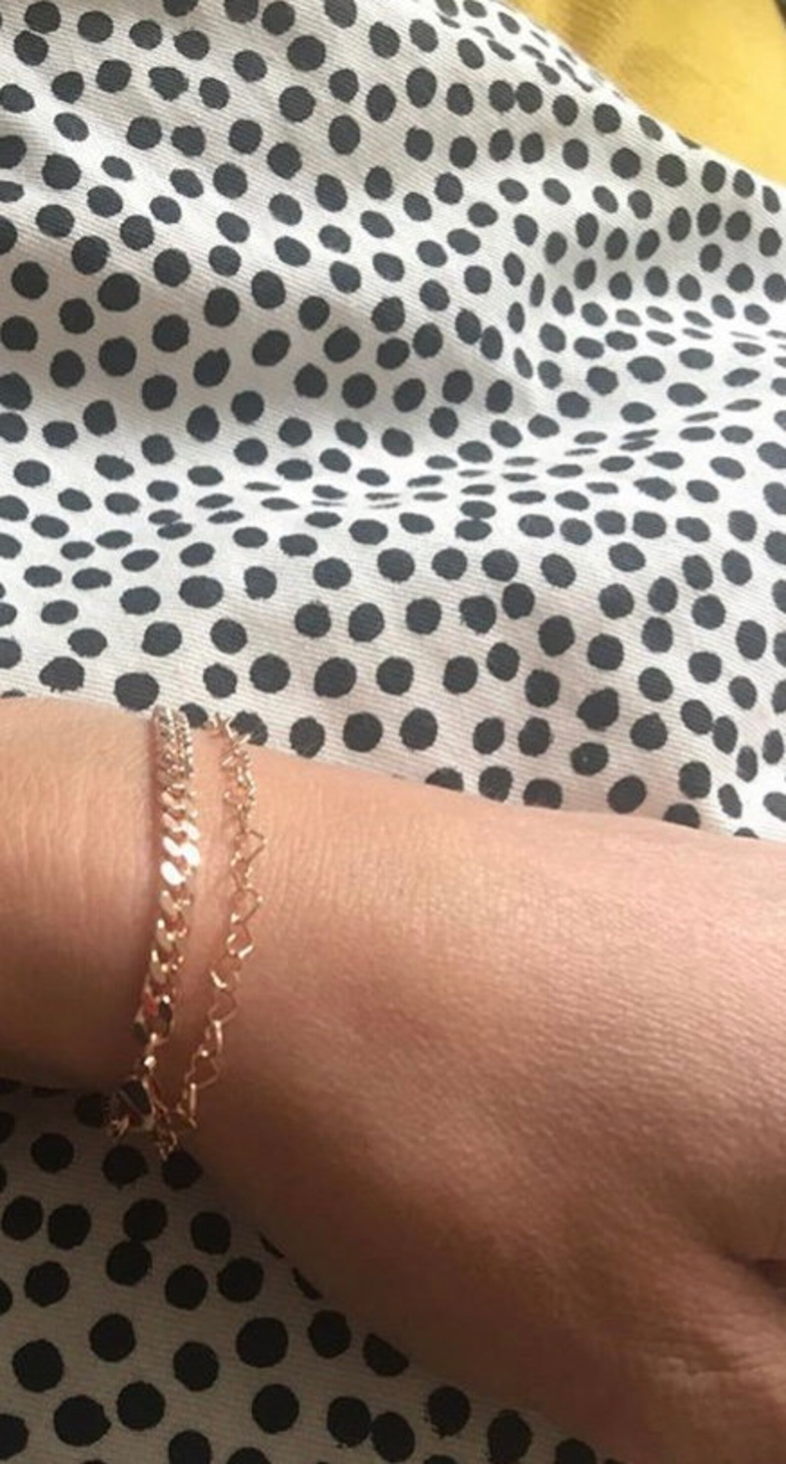 Golden Wristband Beautiful Sterling Silver Wrist Band Gold Etsy