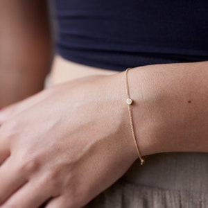 Golden Wristband Silver Bracelet Golden Disc Love Chain Plated Circle Gold Or Silver  Plated