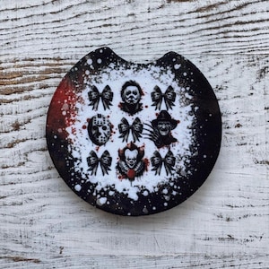Halloween Car Coasters