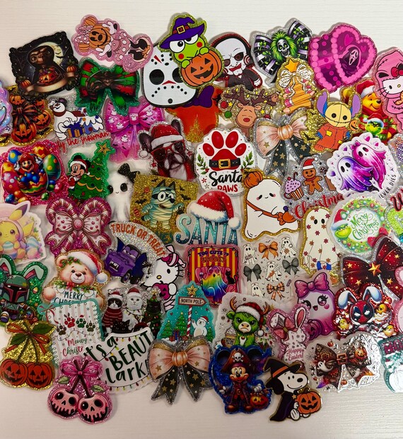 Mystery Acrylic Flatback Bundle - Random Holiday Addition