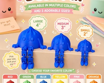 Dumpling Desk Pal | 3D friends | Adorable Pals | Fidget Toys