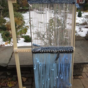 Handmade Adjustable Floor Rag Rug Twining Loom Includes Video Assembly ...