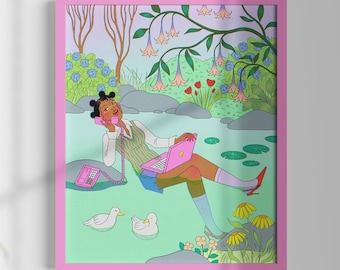 Office Siren - print