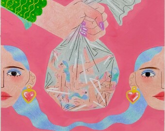 Masks - original drawing