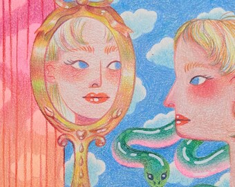 Mirror - original drawing