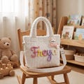 Personalized Toddler Crossbody Bag, Custom Name Girls Handbag, Personalized Kids Mini Purse, Cute Birthday Gift, Preschool Daycare Bag