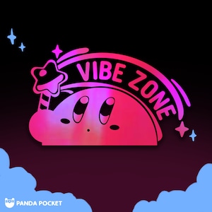 Kirbs Vibe Zone -  Decal Sticker