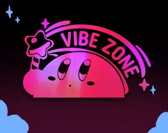 Kirbs Vibe Zone - Sticker Sticker