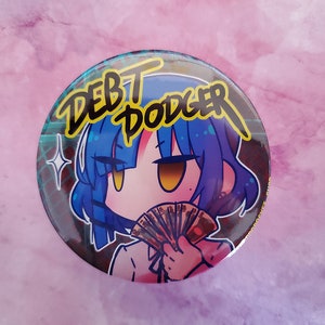 Ryo Yamada &#39;Debt Dodger&#39; - 2.25 inch Button