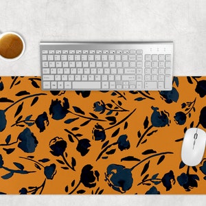 Schreibtischmatten, Tintenklötze Schreibtischauflage, Künstlerische Schreibtischmatte, Computer Schreibtischmatte, bunte Schreibtischunterlage, Buttercup Color Schreibtischmatte, Gaming Mouse Pad