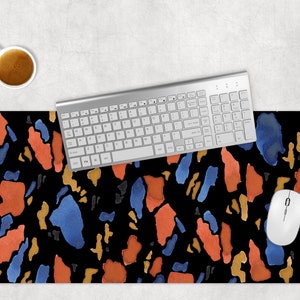 Schreibtischauflage, Computerpad, Tinte Blots Gaming Mouse Pad, Schreibtischunterlage, kleine Schreibtischmatte, große Schreibtischmatte, Mittlere Schreibtischunterlage, Extra große Schreibtischmatte